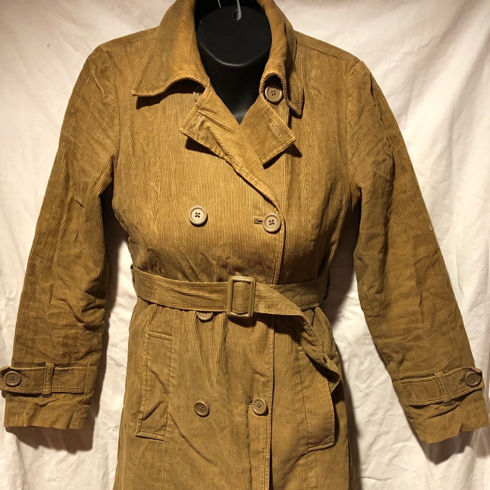 Gap Corduroy Trench Coat